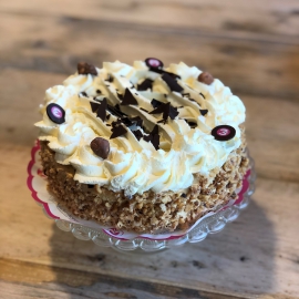 Hazelnootspeciaal taartje